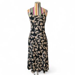 Vintage ET VOUS FINE SILK Slip Midi Cocktail Formal Dress